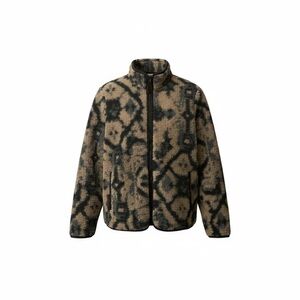 Abercrombie & Fitch Black and Tan Patterned Jacket